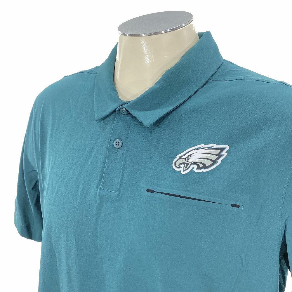 NWT Philadelphia Eagles Nike Onfield Polo Shirt S Mens NFL Football Green Golf - Picture 8 of 8
